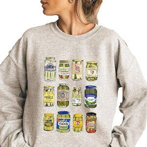 Vintage Women's Pickle Crew Sweatshirt NWT